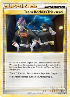 Team Rockets Trickserei