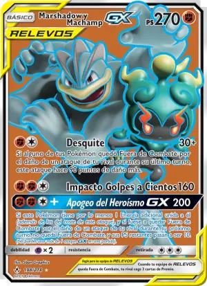 Marshadow y Machamp GX