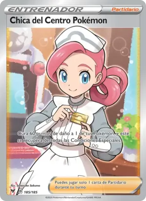 Chica del Centro Pokémon