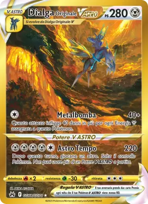 Dialga Originale V ASTRO