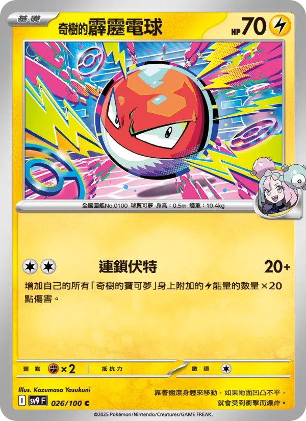 奇樹的霹靂電球