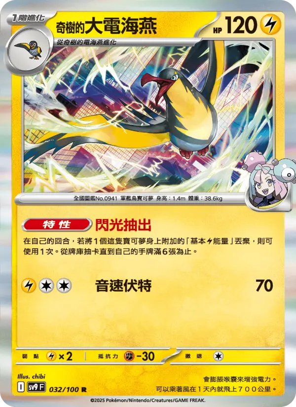 奇樹的大電海燕