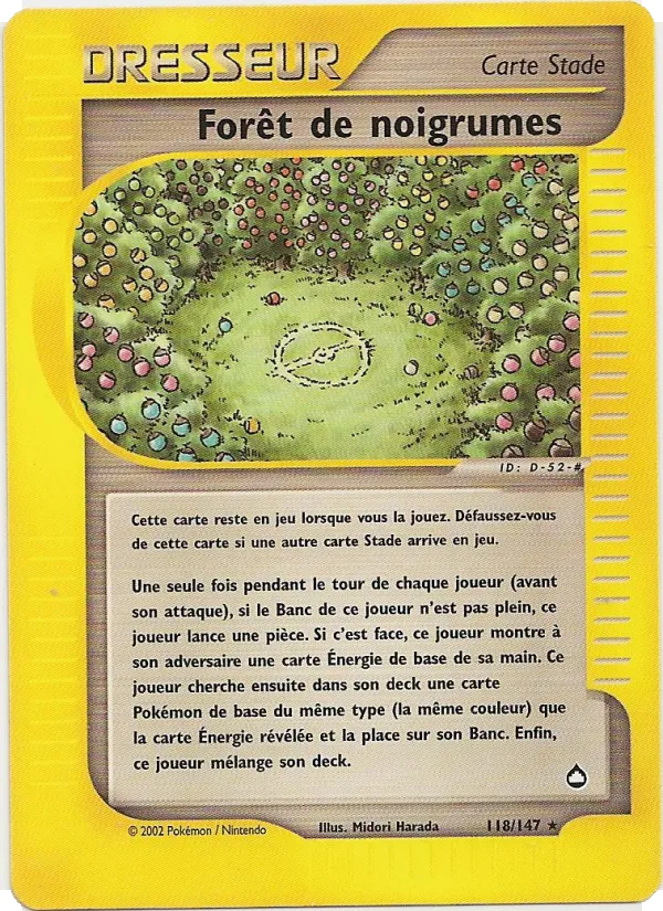 Forêt de noigrumes