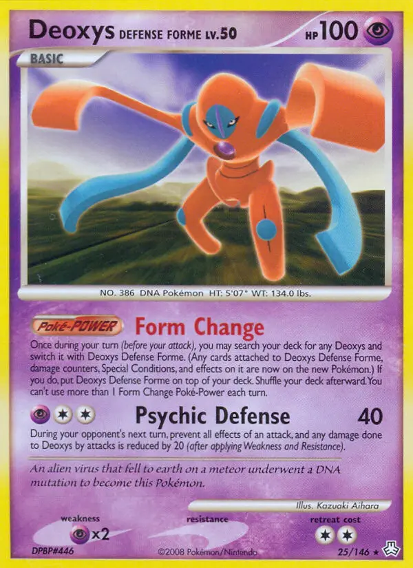 Deoxys Forme Défense
